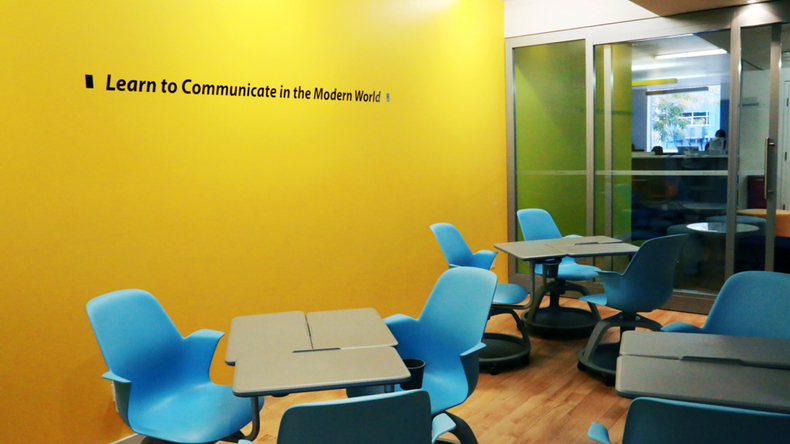 Conecte as instalações da Escola Internacional