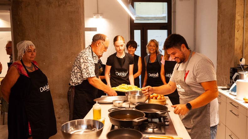 Programa para 50+: aula de culinária