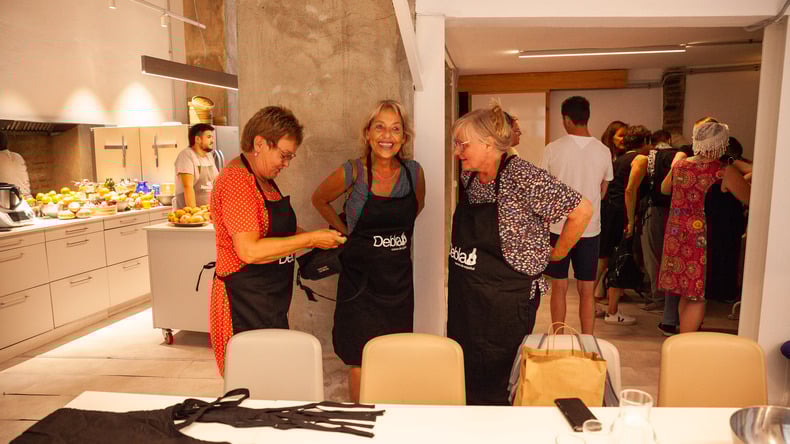 Programa para 50+: aula de culinária