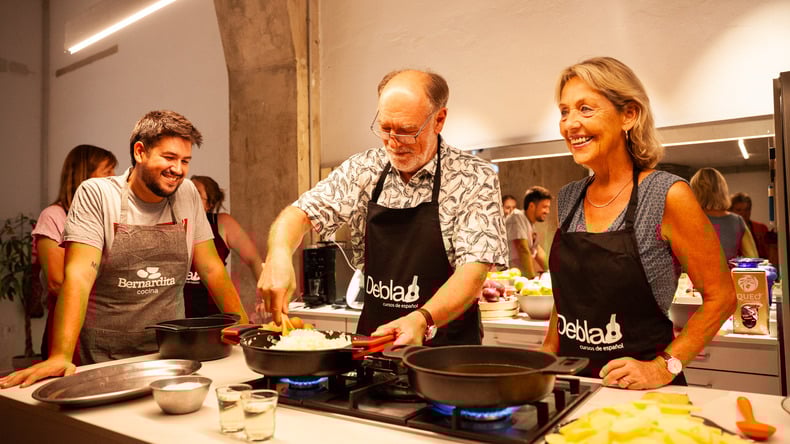 Programa para 50+: aula de culinária