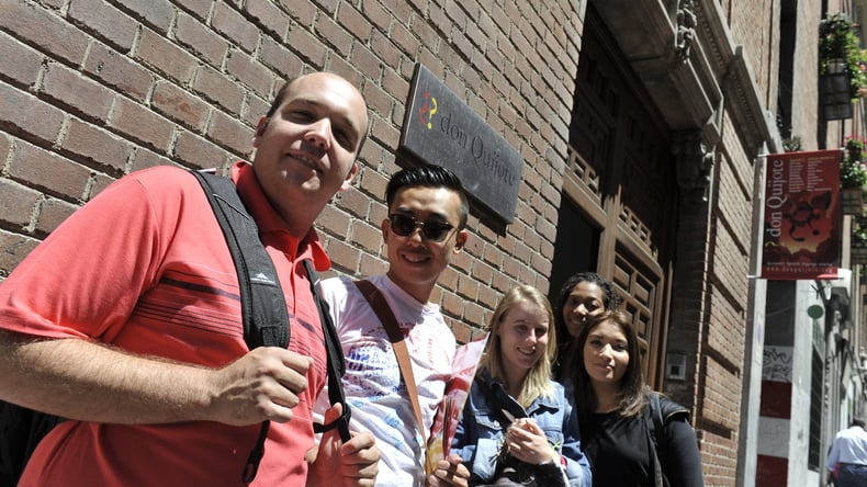 Studenter i Madrid