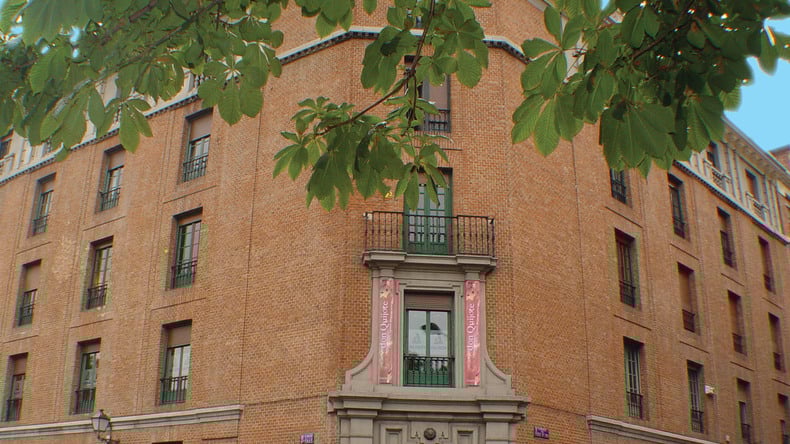 Don Quijote skolbyggnad i Madrid