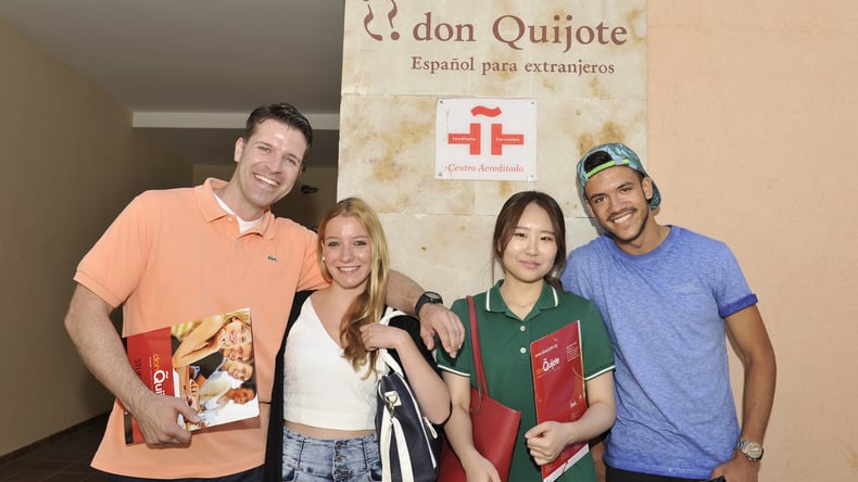 Don Quijote studenten
