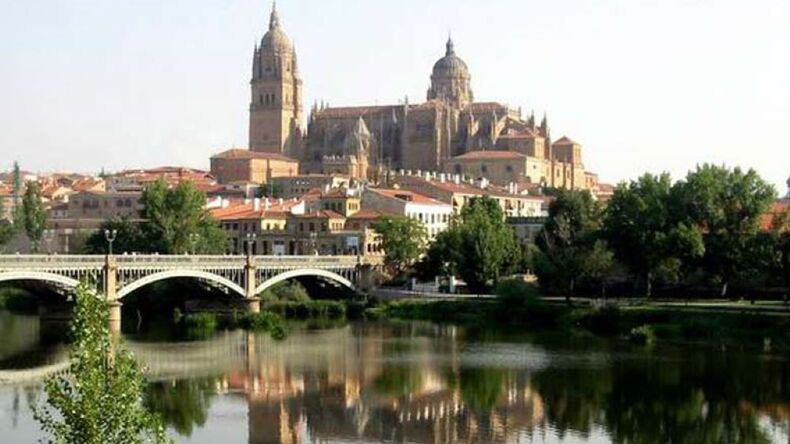 Prachtig uitzicht in Salamanca