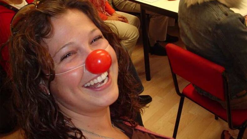 ¡Estudiante feliz!
