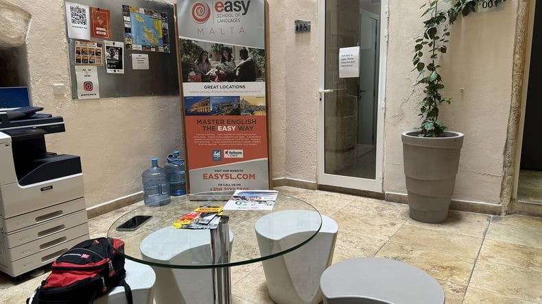 Easy School of Languages terrace