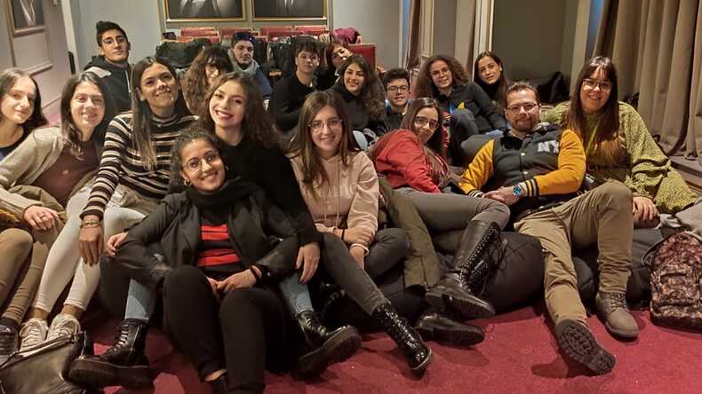 Gruppo di tirocinanti a Dublino