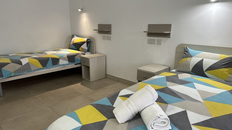 Residência com quarto duplo