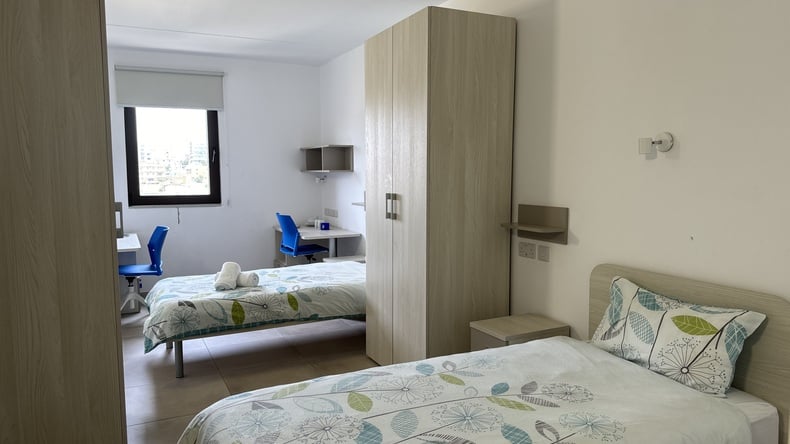 Quarto compartilhado da residência