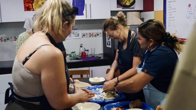 哥伦比亚传统美食烹饪实践课
