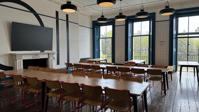 Klasseværelse på EF International Language Center Brighton