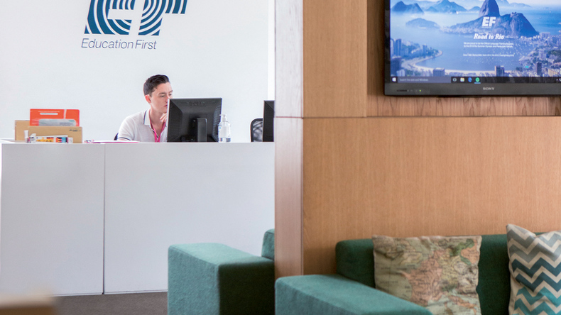 Recepção EF Machester