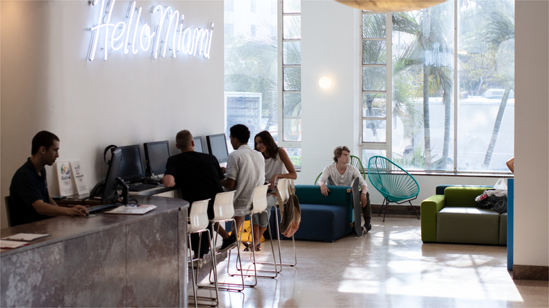 Réception à EF Miami