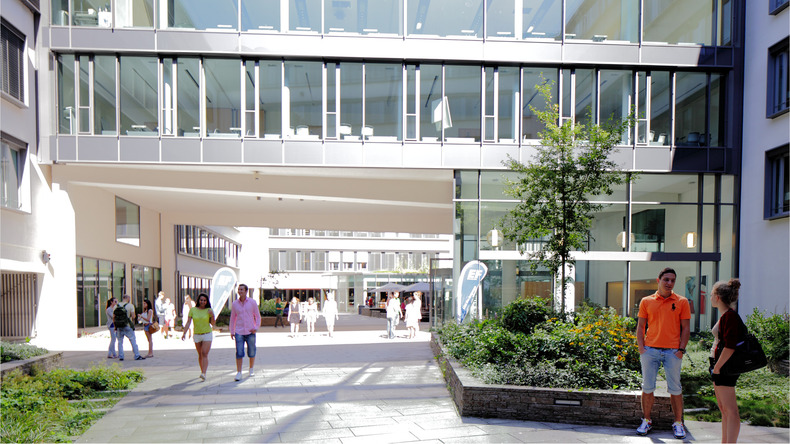 EF Munich courtyard
