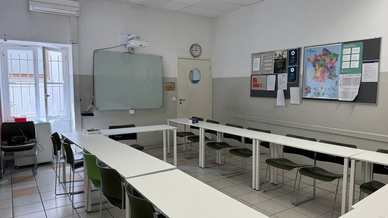 英孚国际语言中心(EF International Language Center)的教室