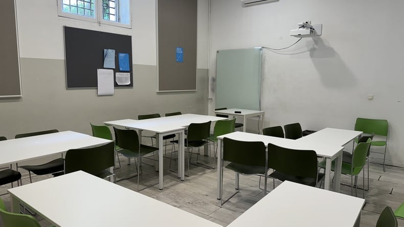 英孚国际语言中心的教室