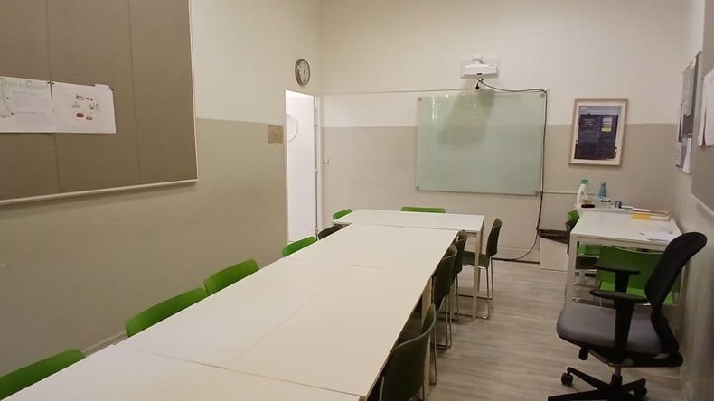 英孚国际语言中心的小教室