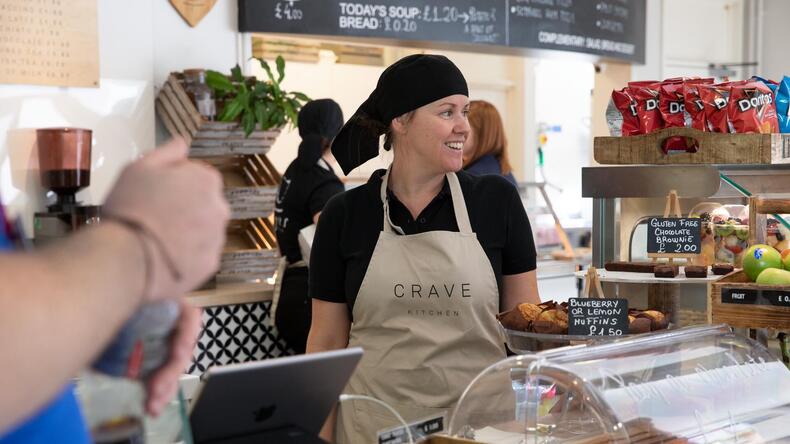 Pessoal de cozinha do Crave