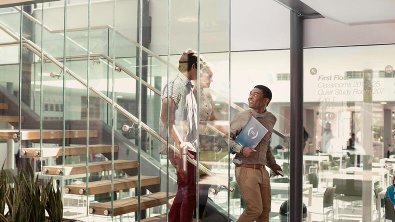 Alunos com o certificado