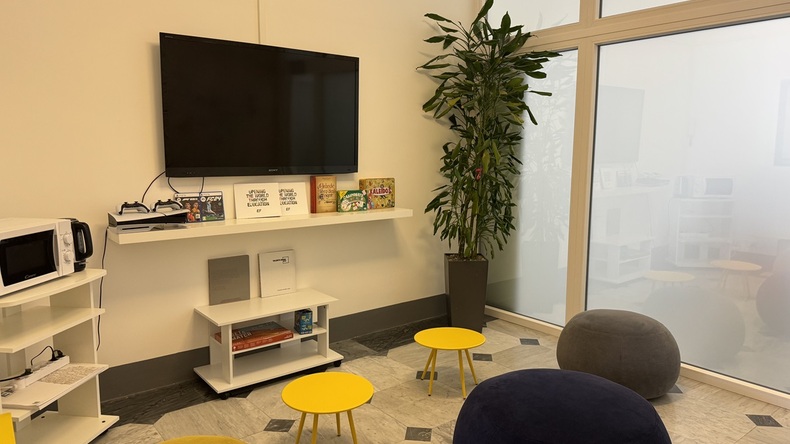 EF International Language Center TV area