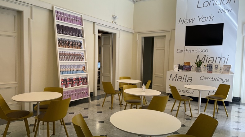 Entrance hall at EF International Language Center