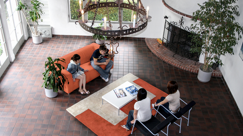 Lounge dos alunos EF Santa Barbara