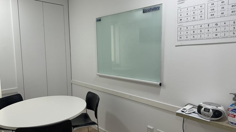 Smaller classroom at EF International Language Center