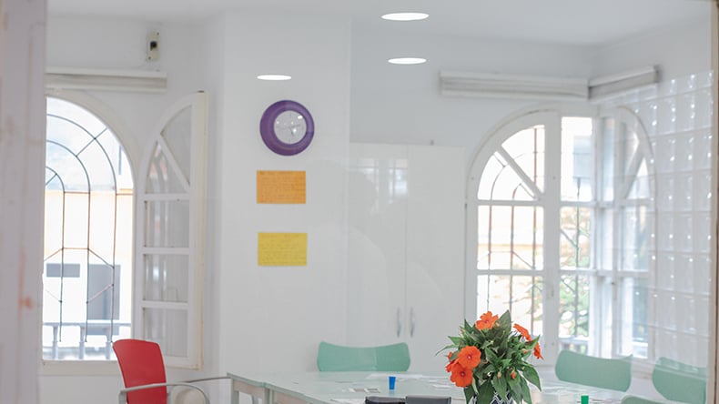 아울라 아줄 산탄데르 교실