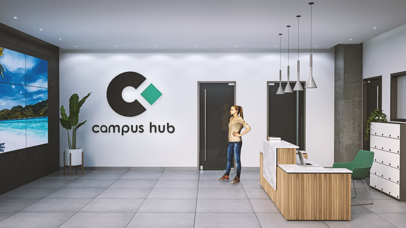 Campus Hub - الاستقبال