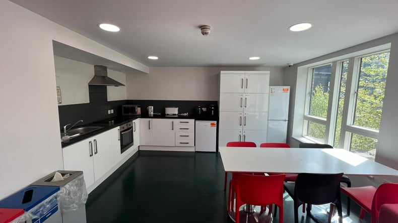 Cozinha da residência