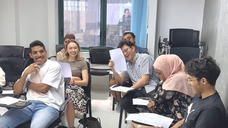 الطلاب في الفصل