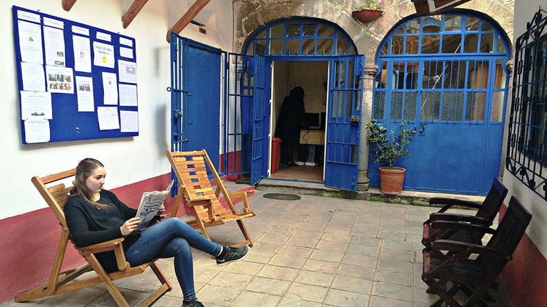 Enforex outdoor area