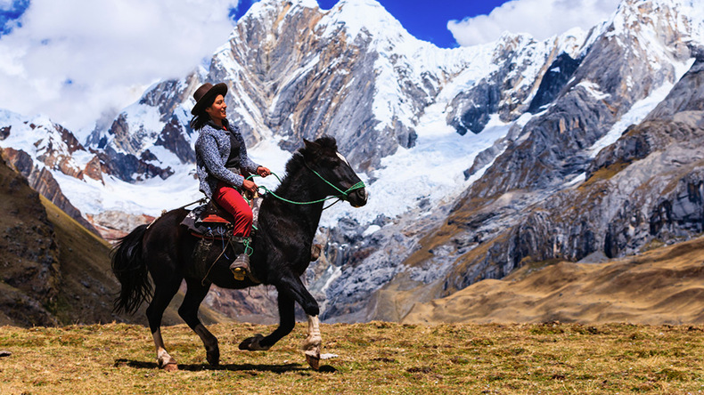 Horseback riding 