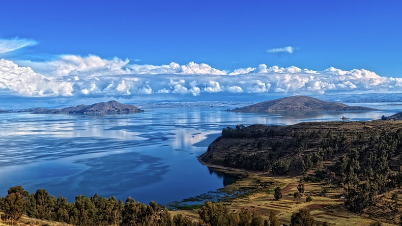 Landscape in Cuzco