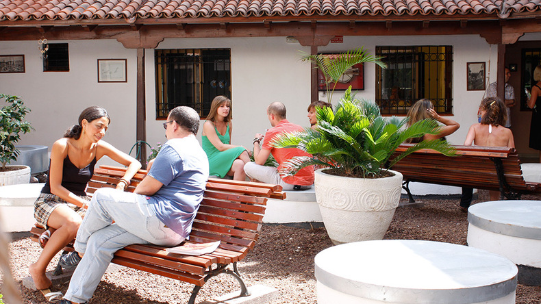Cortile della scuola