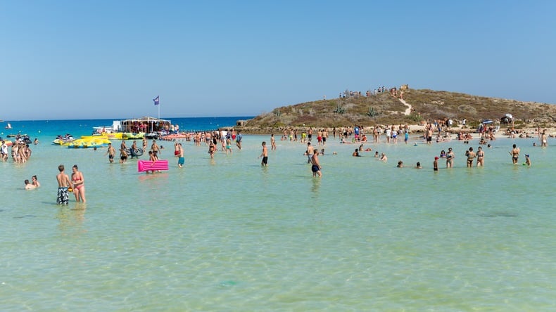 Dag på stranden