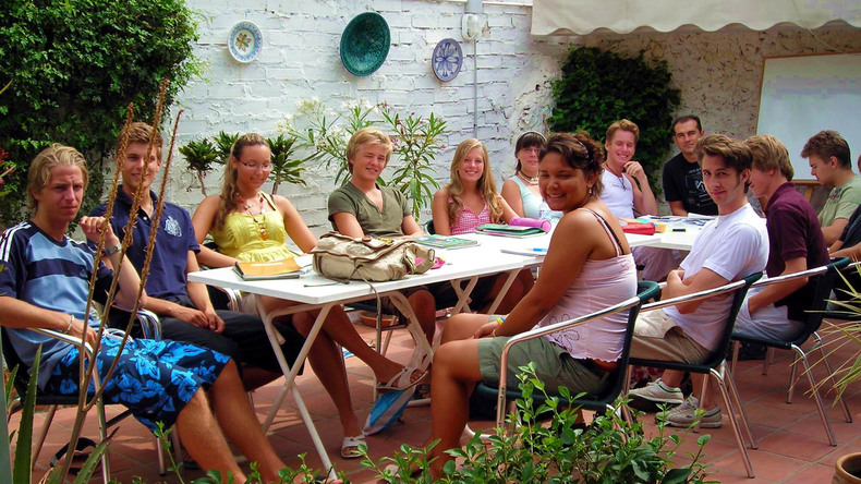 Outdoor group lesson