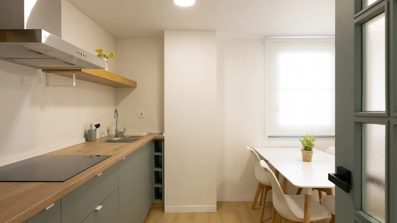 المطبخ (Apartamentos compartidos en el centero)