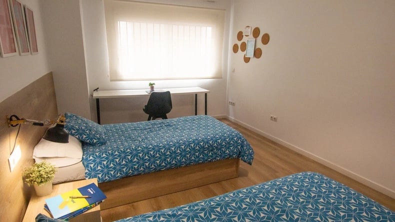 غرفة زوجية (Apartamentos Resiolé La Nave)