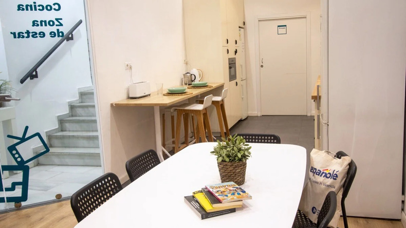 غرفة المعيشة (Apartamentos Resiolé La Nave)