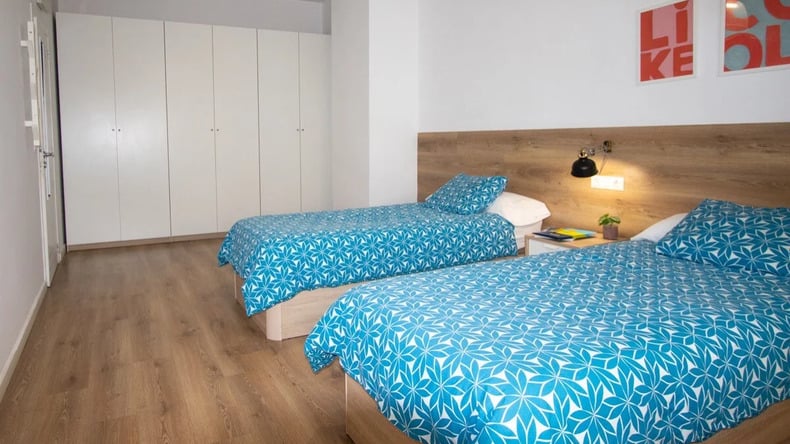 غرفة زوجية (Apartamentos Resiolé La Nave)