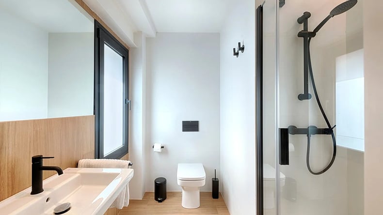 الحمام (Apartamentos Resiolé Boutique)