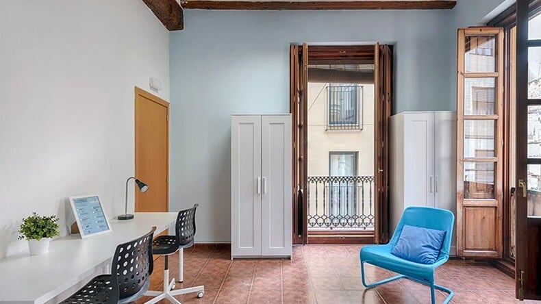 غرفة مزدوجة (سكن الطلاب Resiolé Mercado)