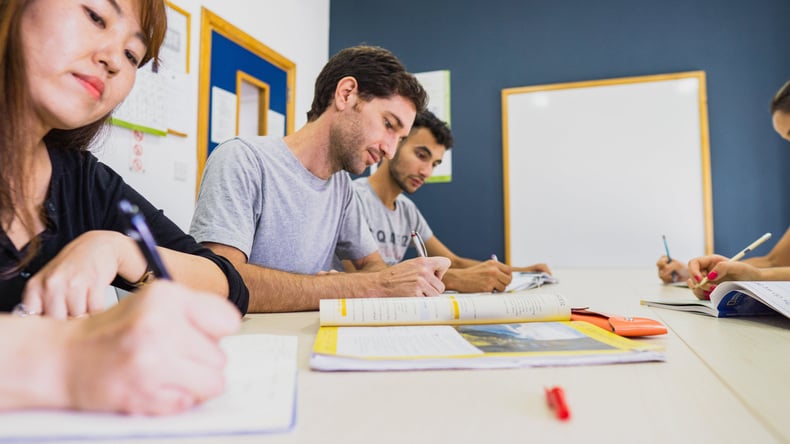 ESE volwassenen in de klas