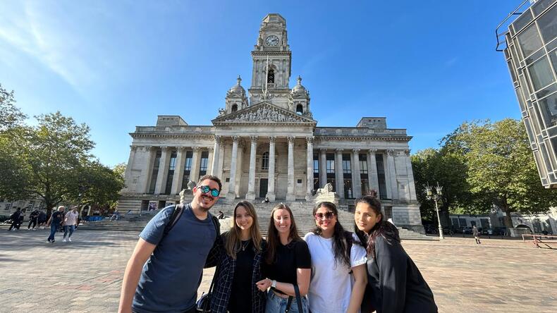                   Viagem à cidade de Portsmouth