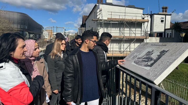 Passeio a pé por Southampton