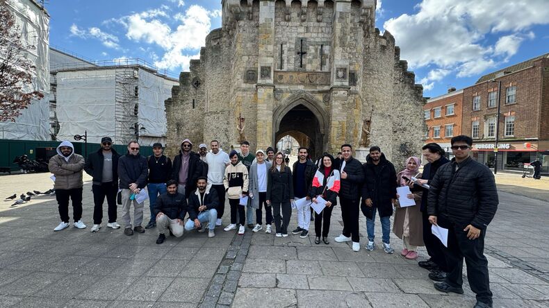 Passeio a pé por Southampton