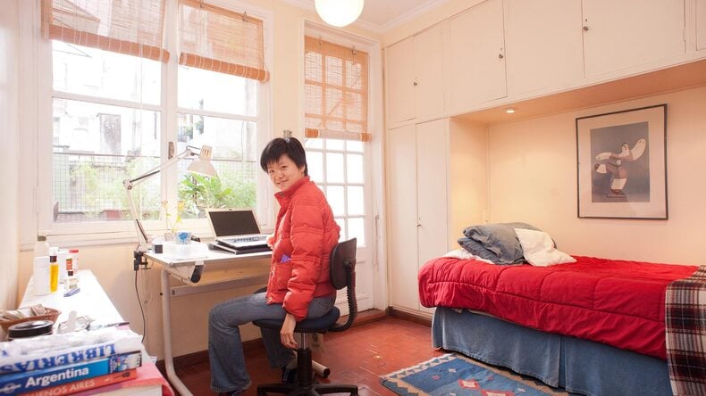 부에노스 아이레스 - 숙소 침실