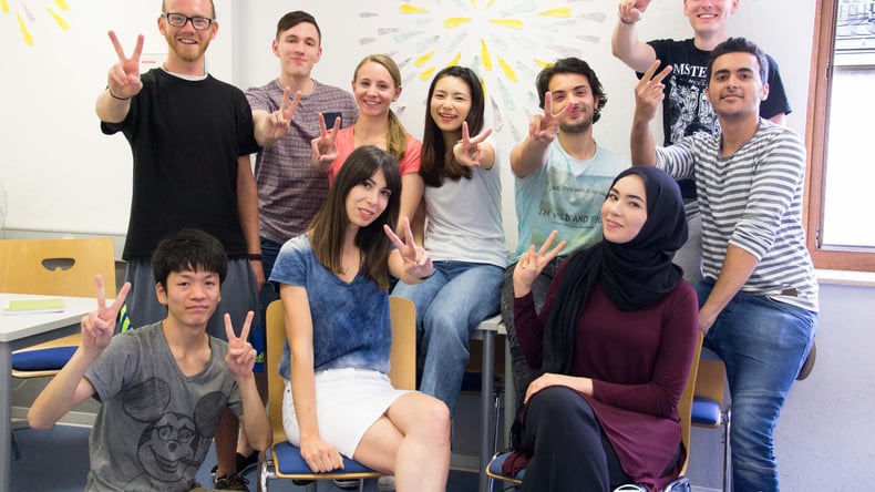 Group of students 