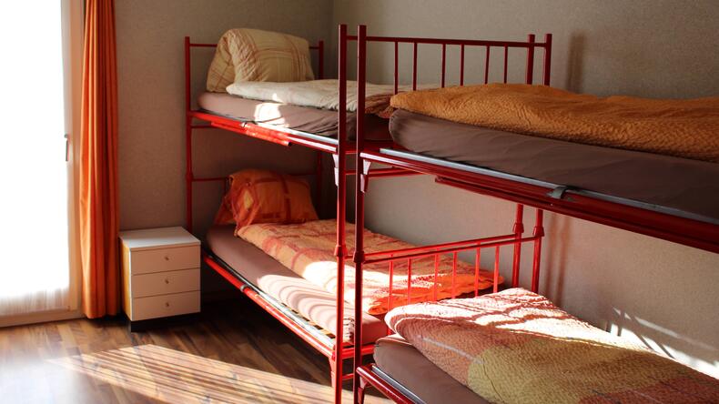 Double bunks room
